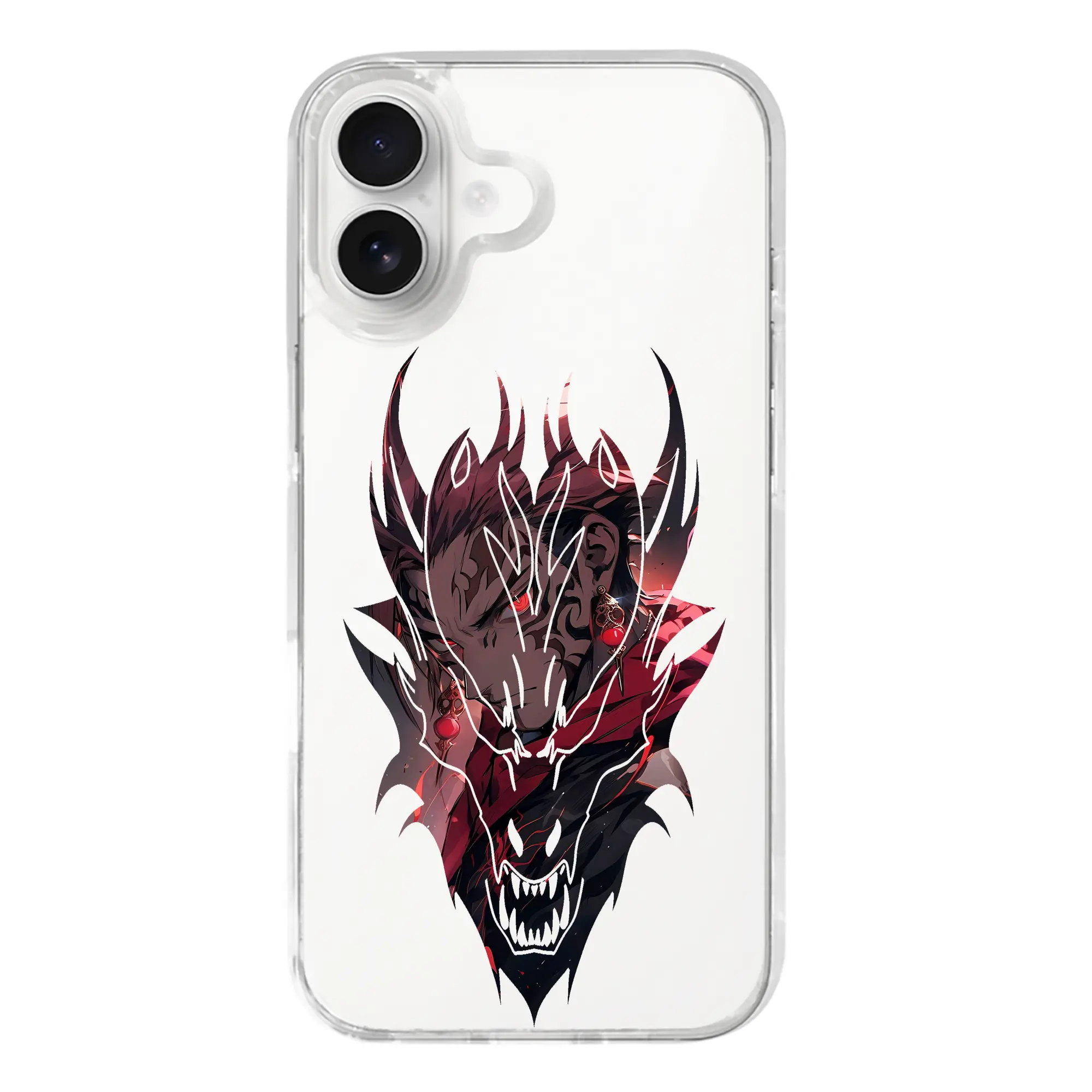 呪術廻戦 グッズ,虎杖 悠仁 - iPhone 17シリーズ 透明スマホケース – 薄型・耐衝撃・精密フィット保護カバー